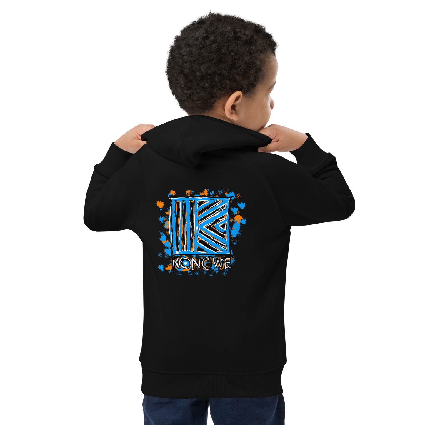 KONGWE REP THE CULTURE Kids eco hoodie