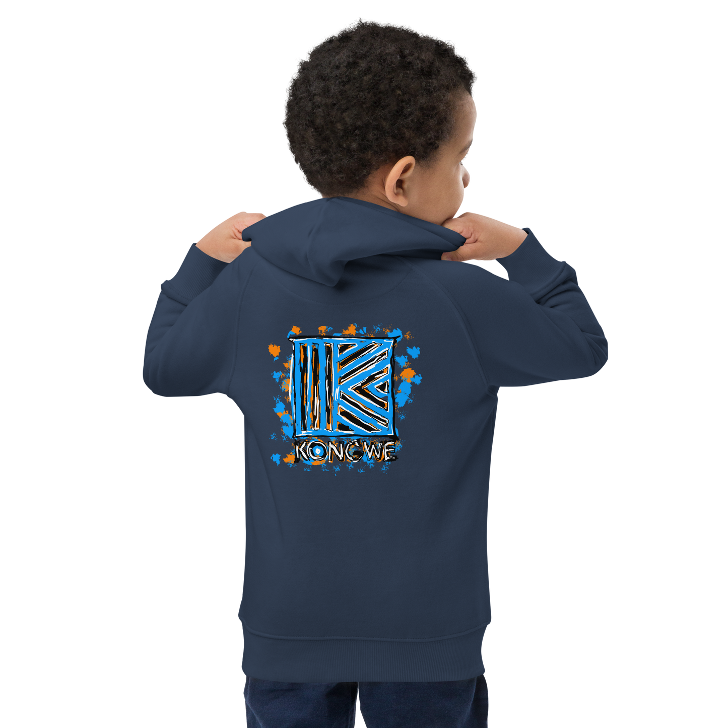 KONGWE REP THE CULTURE Kids eco hoodie