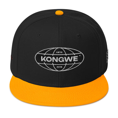 KONGWE Worldwide Snapback Hat